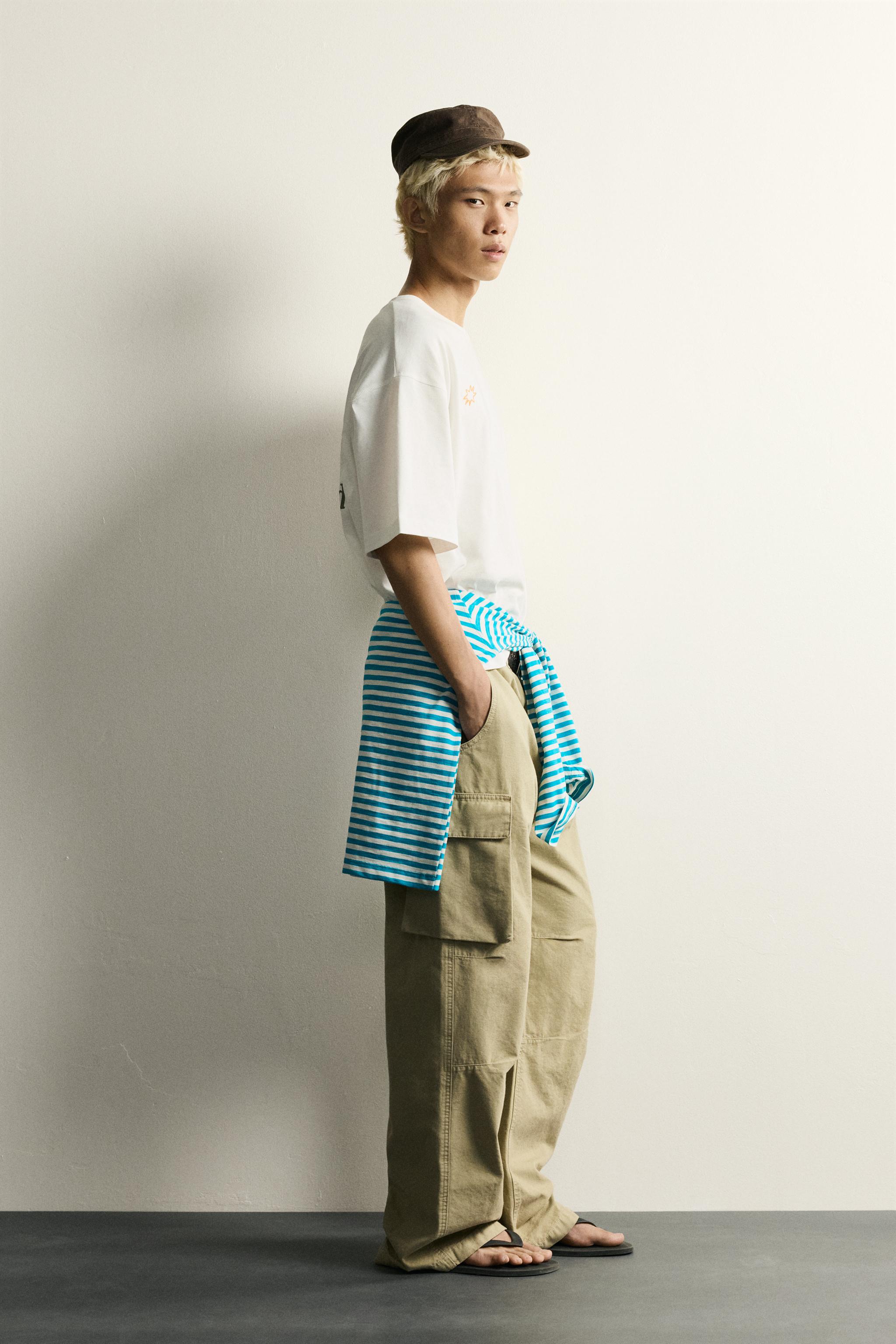 RELAXED FIT COMBINATION GRAPHIC T-SHIRT